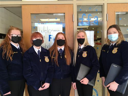  FFA Students at Sub-District contest